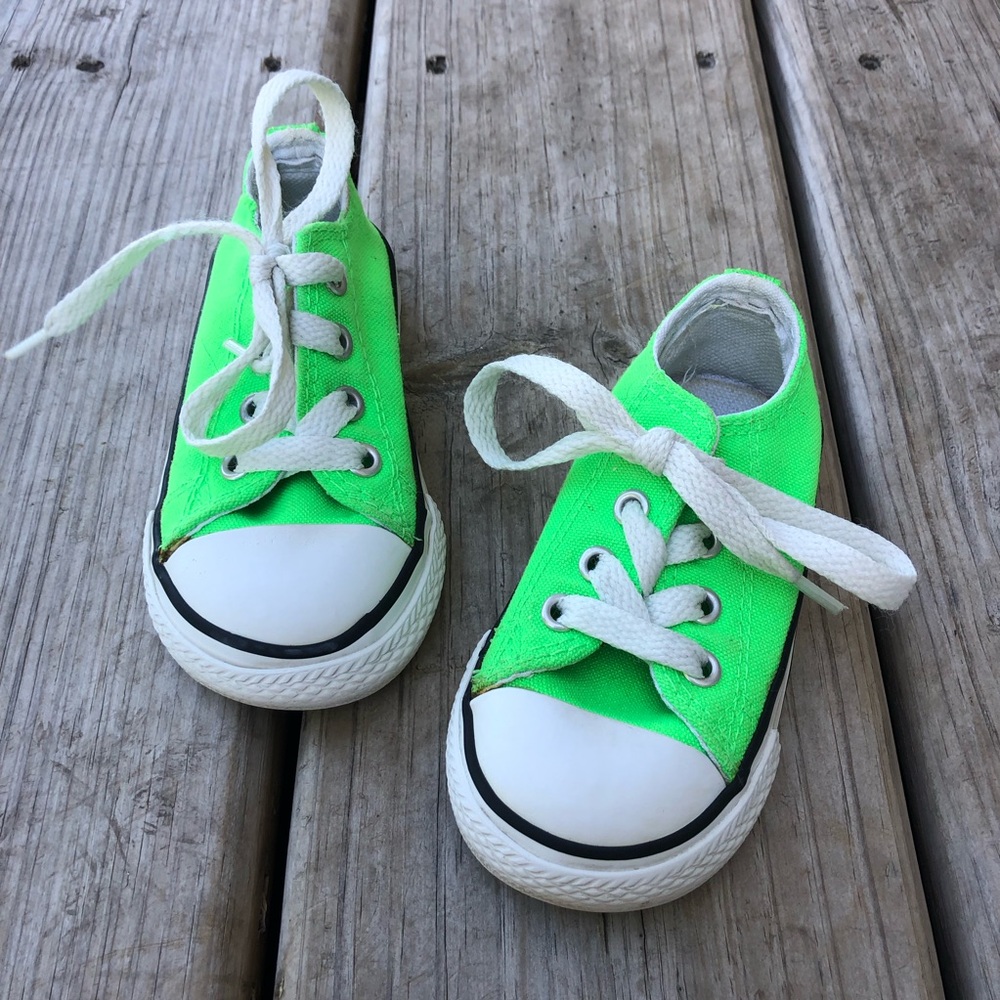 Converse Chuck Taylor All Star Sneakers Low-Top Neon Green